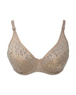 Chantelle 13F1 Nude Blush Norah Lace Underwire Bra MYSELFLINGERIE.COM