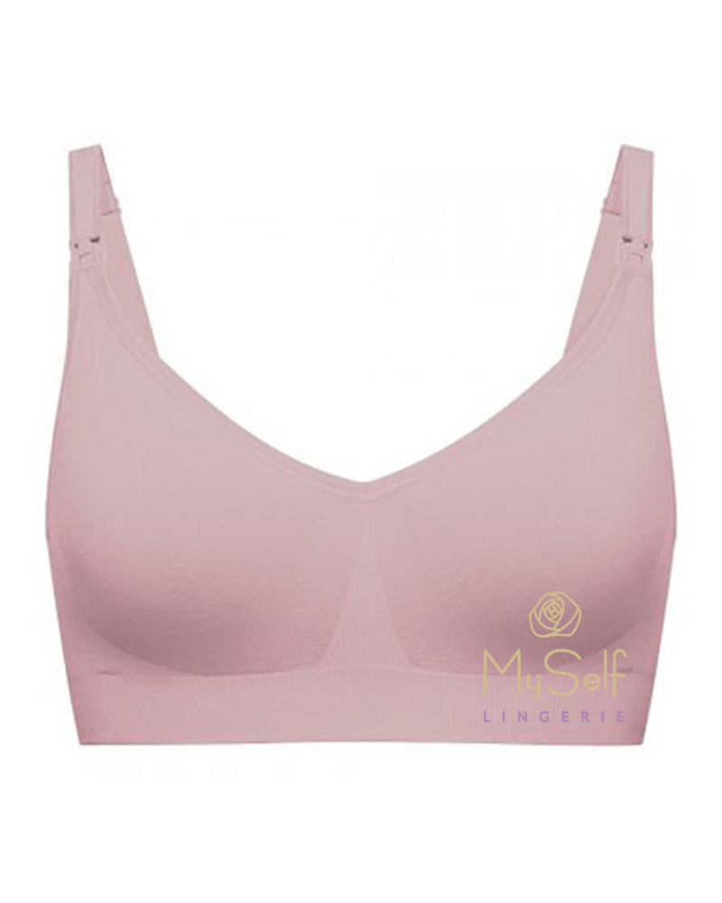 Bravado Body Silky nylon soft seamless nursing bra in peony pink
