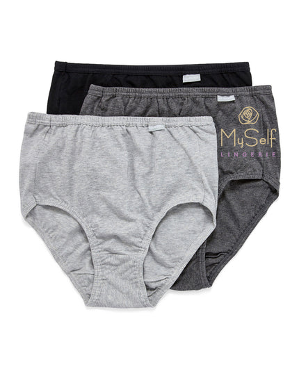 Jockey 1484 3 Pk Cotton Briefs myselflingerie.com