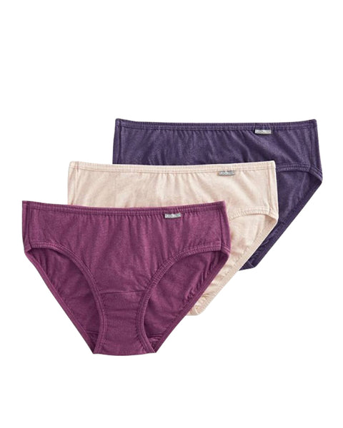 Jockey 1489 Berry Assorted 3 Pk Bikinis myselflingerie.com