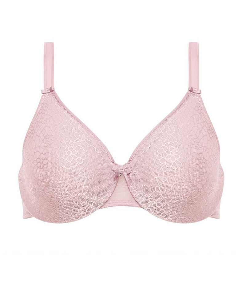 Chantelle 1891 Blushing Pink Seamless Minimizer Underwire Bra myselflingerie.com