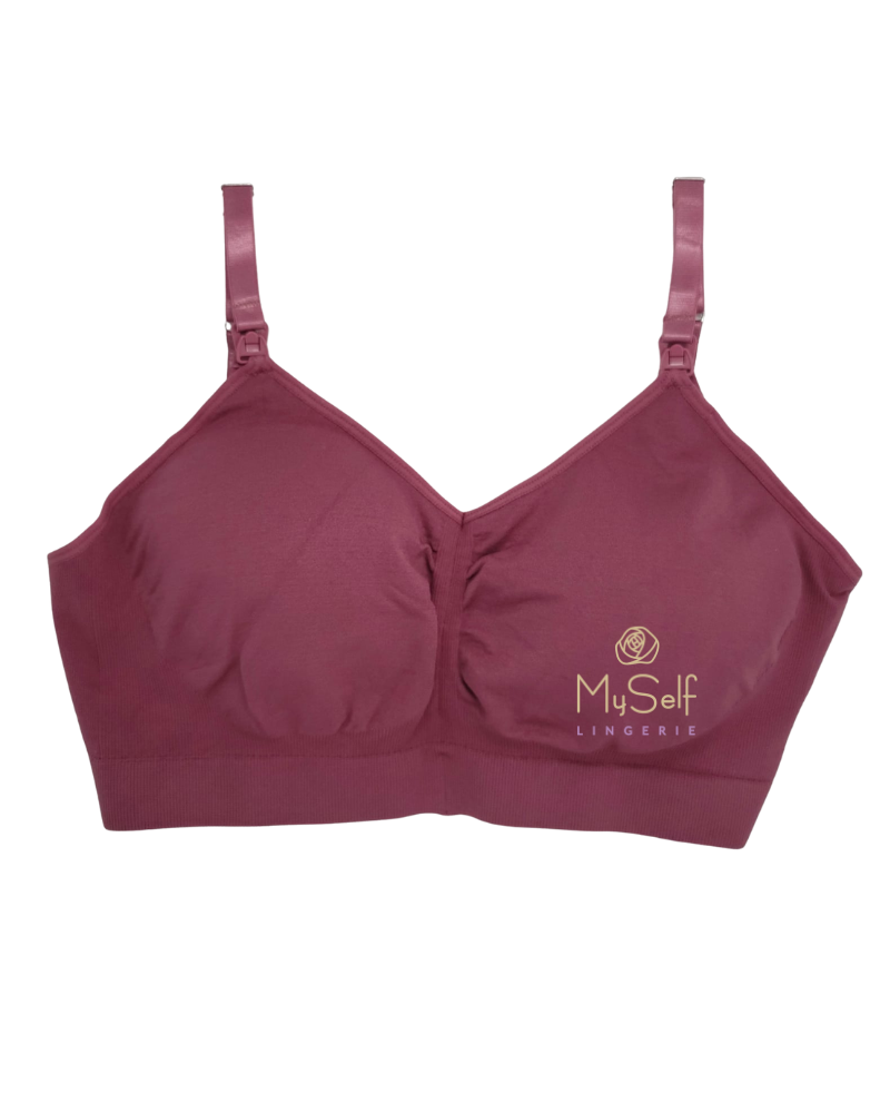 Hotmilk My Necessity Rose Wire Free Nursing Bra (DDD-I Cups) myselflingerie.com