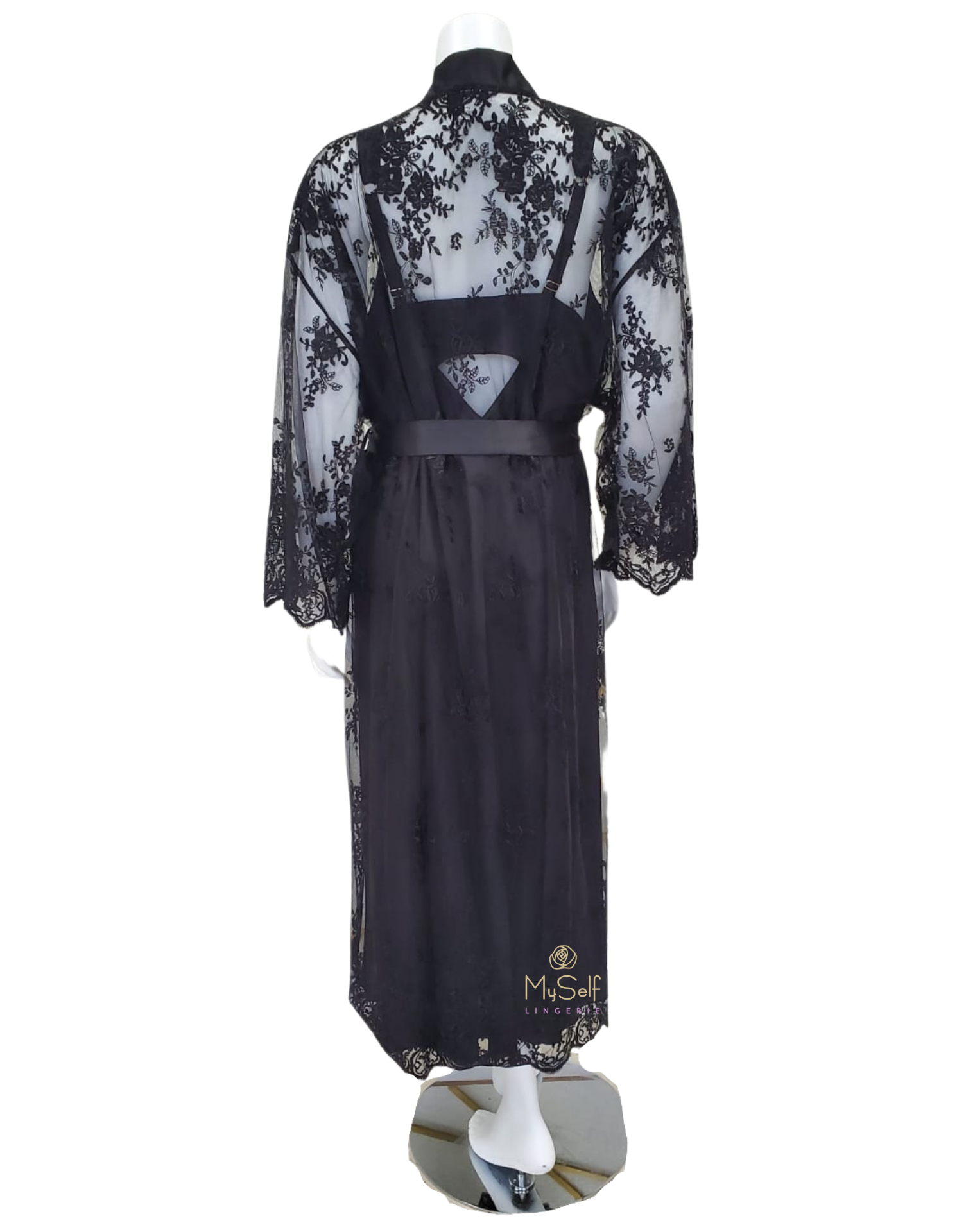 Rya Collection 220 Darling Embroidered Lace Robe MYSELFLINGERIE.COM