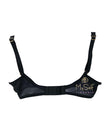 Chantelle 2601 Champs Black Metallic 3 Part Bra myselflingerie.com