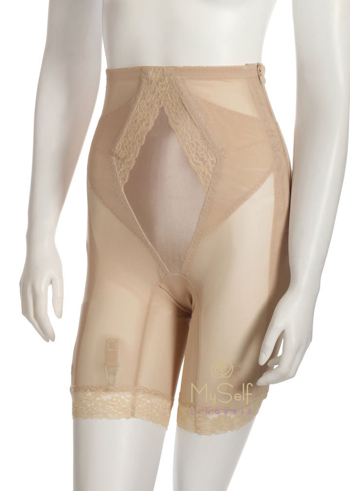 Custom Maid 299 Hi Waist Zipper Girdle myselflingerie.com