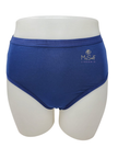 Me Moi MU-1013 3pk Midnight Blue Cotton Briefs myselflingerie.com