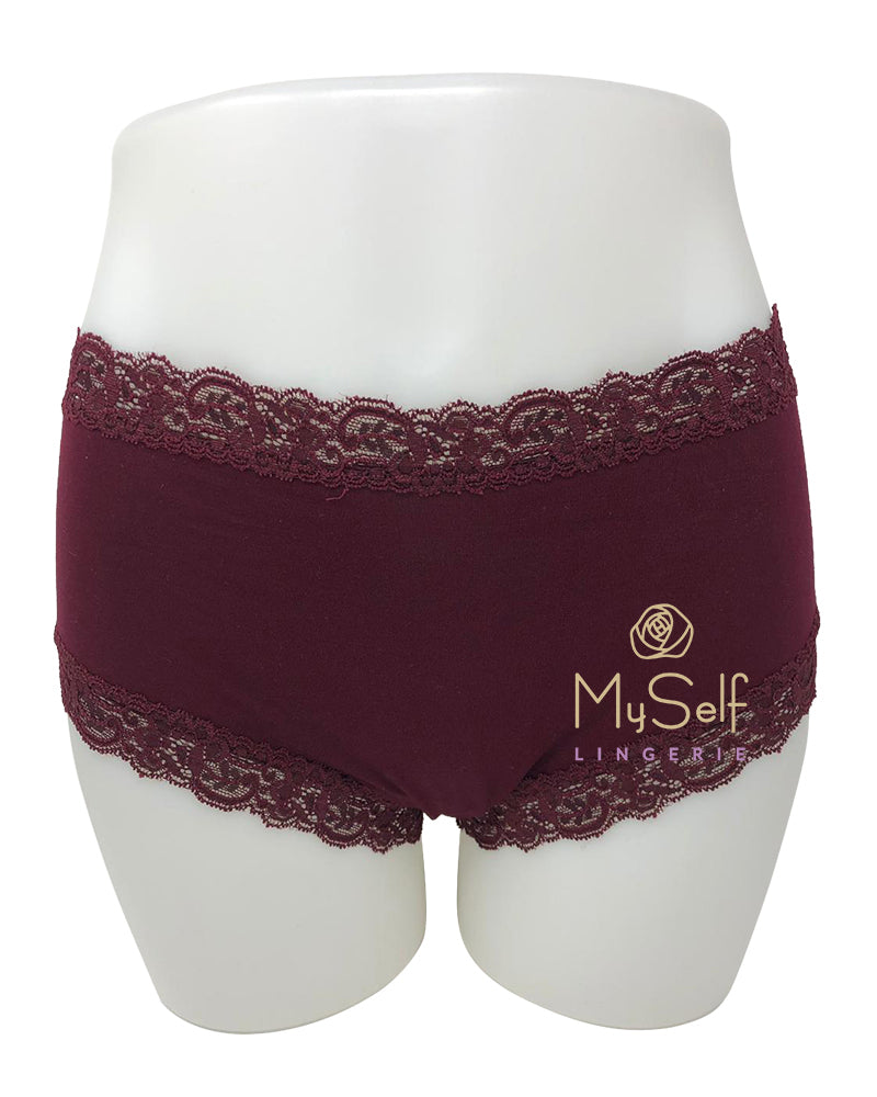 Fleur't 602 Modal Hi Waisted Brief myselflingerie.com