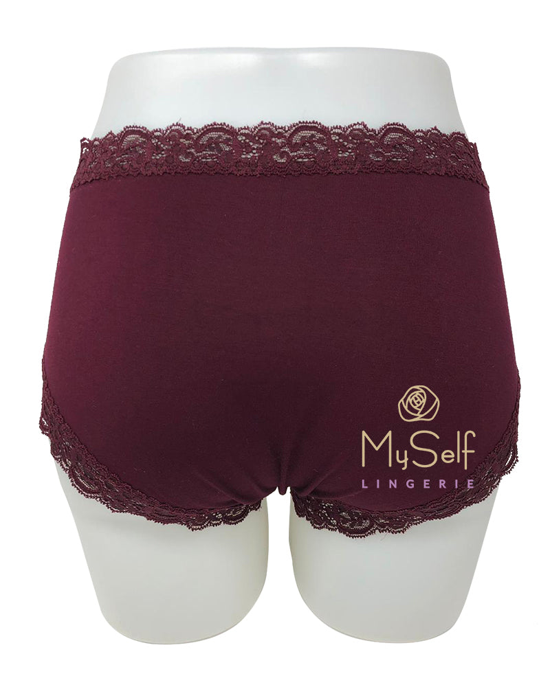 Fleur't 305 Modal Hi Waisted Brief myselflingerie.com