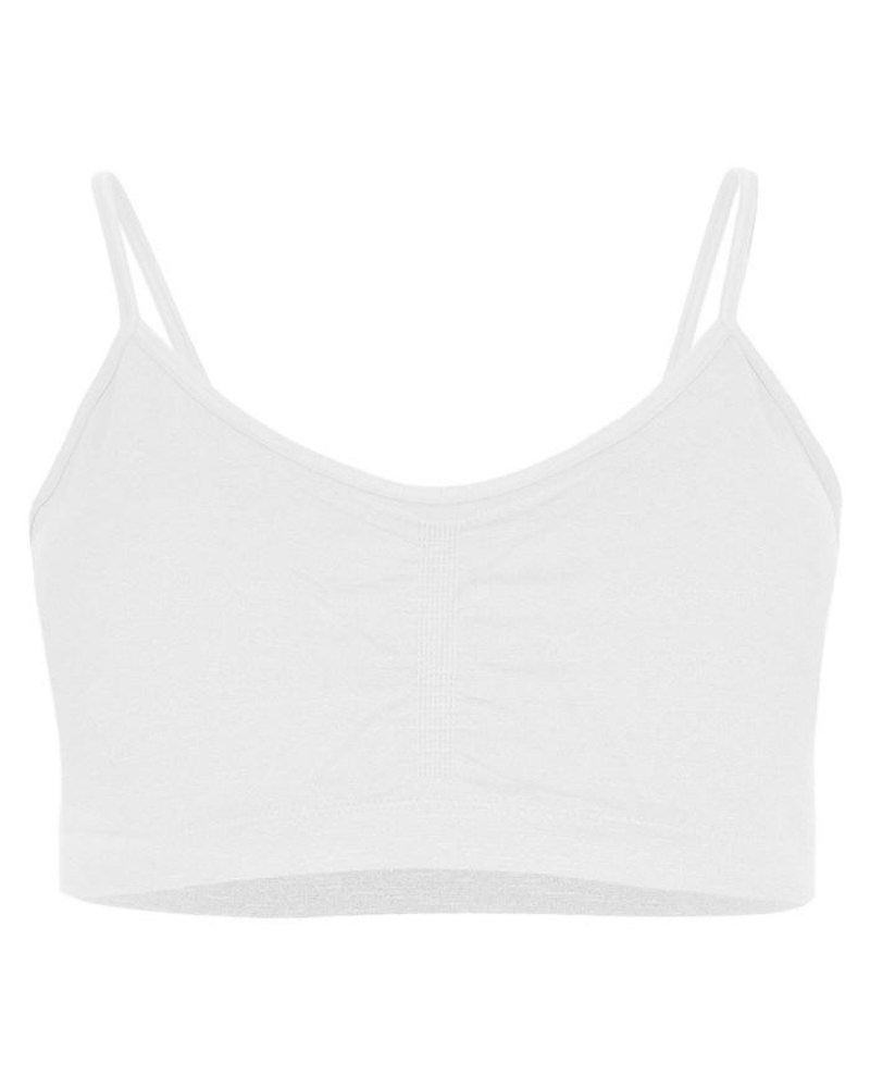 Me Moi MJBS-3001 White Beginner's Bralette 2 Pack mMe Moi MJBS-3001 White Beginner's Bralette 2 Pack myselflingerie.com