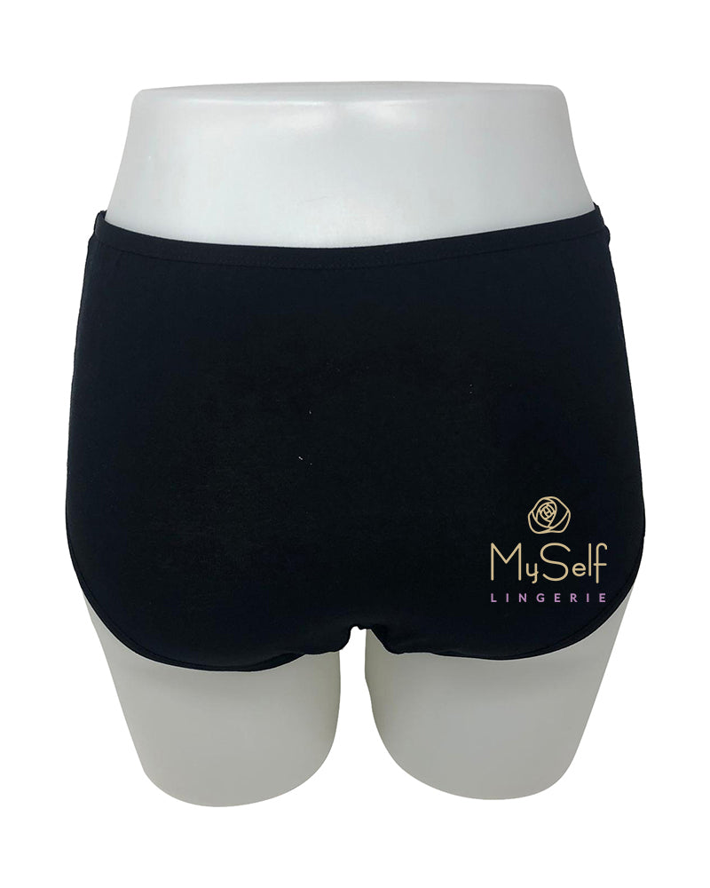 Gemsli 3105 Black Hipsters 3 Pk. myselflingerie.com