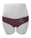 3325 Organic Cotton Plum Bikinis 3 Pk
