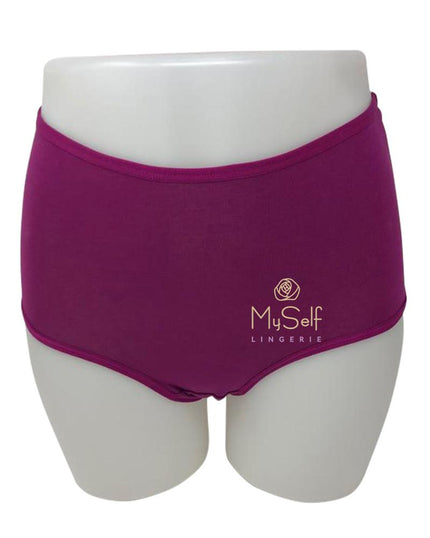 Gemsli 3305 Magenta Cotton Briefs 3 Pk. MYSELFLINGERIE.COM