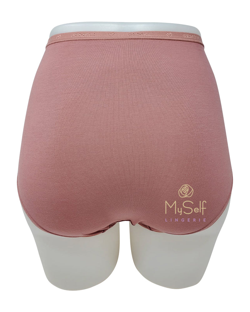 Gemsli 3323 Organic Cotton Blush Briefs 3 Pk myselflingerie.com