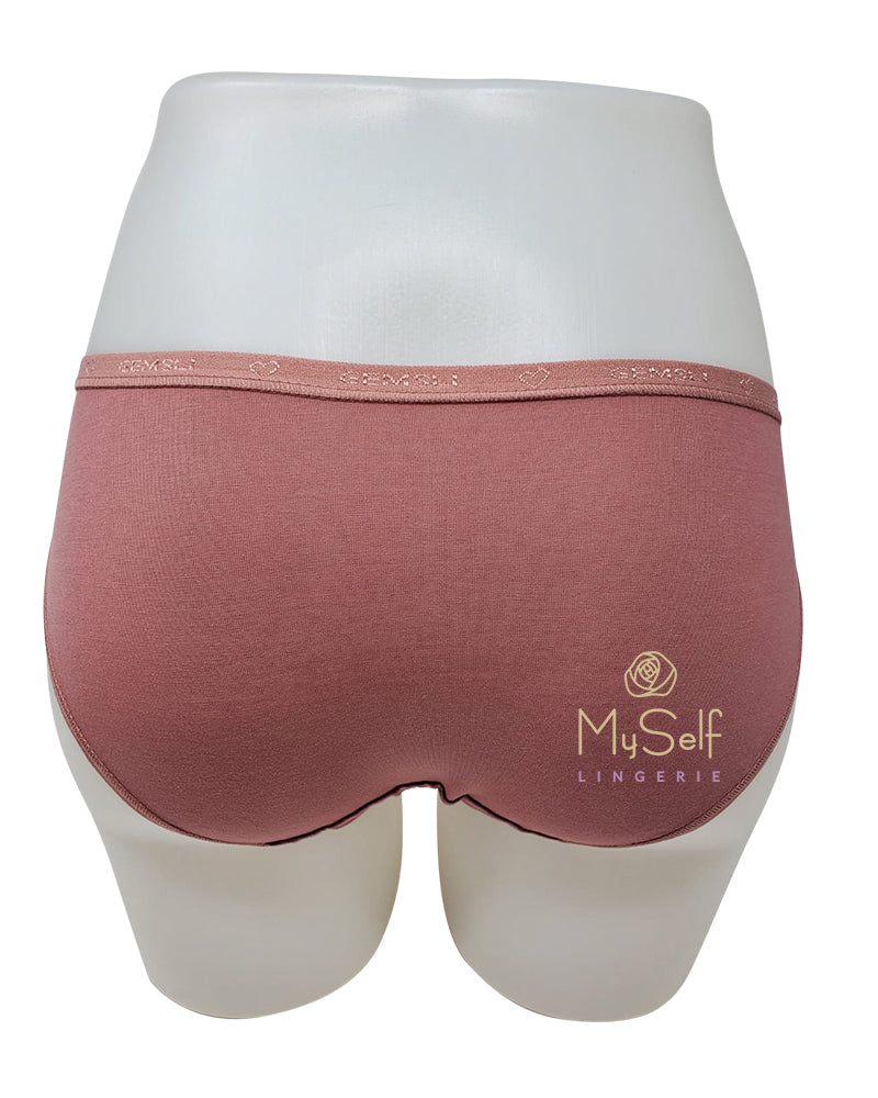 Gemsli 3325 Organic Cotton Blush Bikinis 3 Pk myselflingerie.com