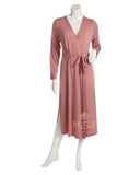 Vanilla Night and Day Over the Knee Wrap Robe
