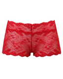 Vanilla Night and Day 3518 Red Lace Cami & Shorts Set MYSELFLINGERIE.COM