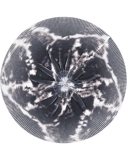 Revaz SSB37A Black Tie Dye Knit Snood myselflingerie.com