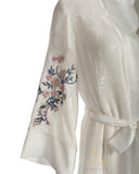 Rya Collection 377 Sakura Embroidered Velvet Cover Up MYSELFLINGERIE.COM