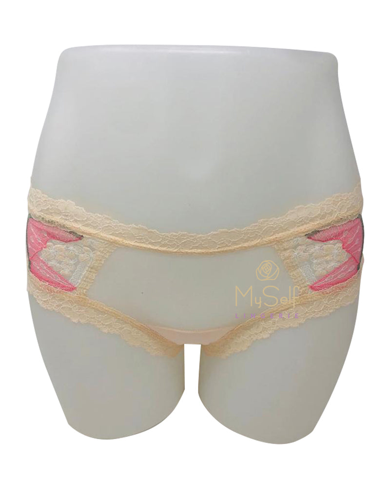 Hanky Panky 3A2221 Rosy Peach Melony Boyshort MYSELFLINGERIE.COM