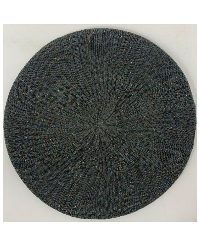 Revaz Grey and Multi Lurex Knit Snood