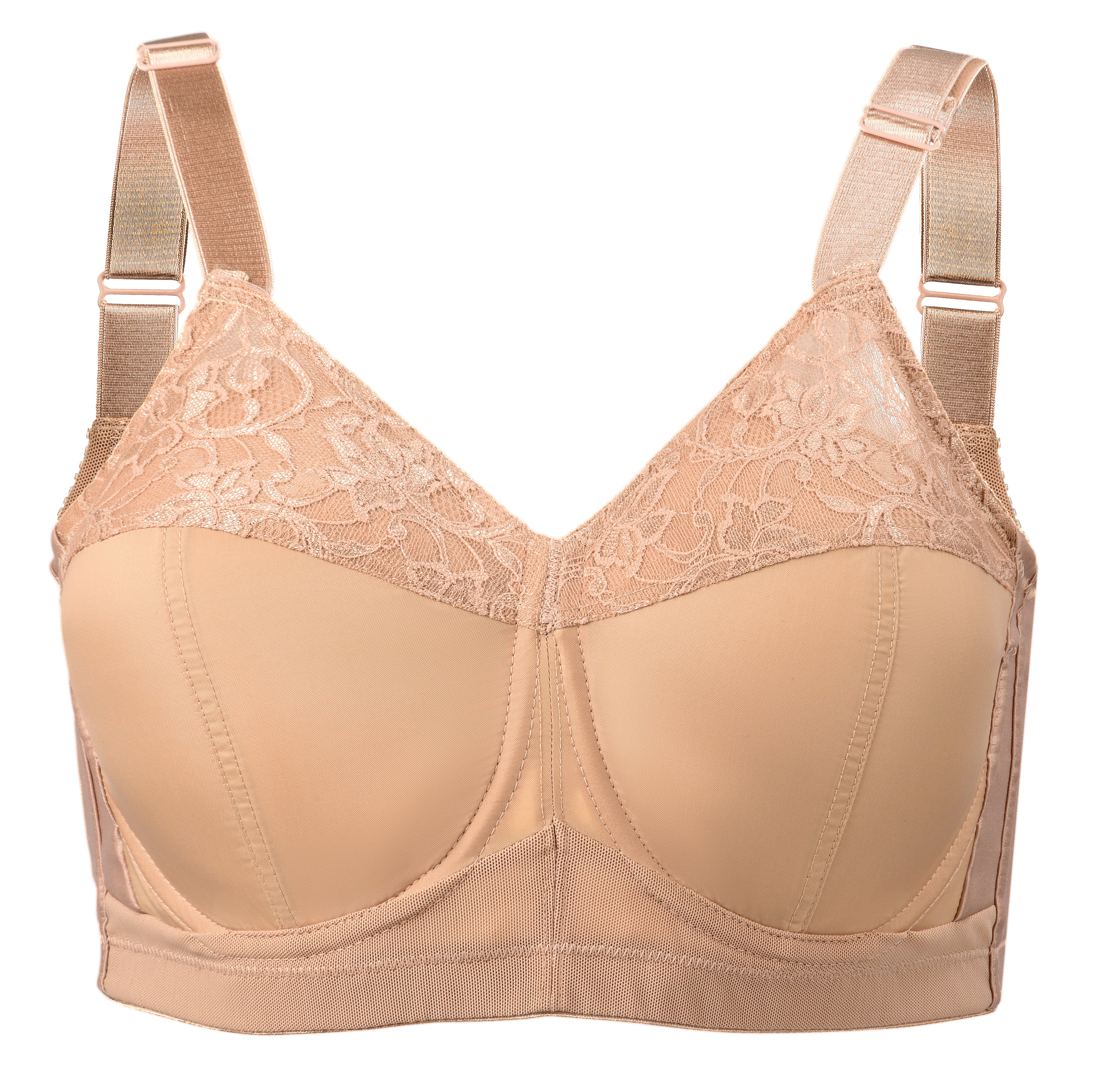 4002 Beige Genius Minimizer Underwire Bra