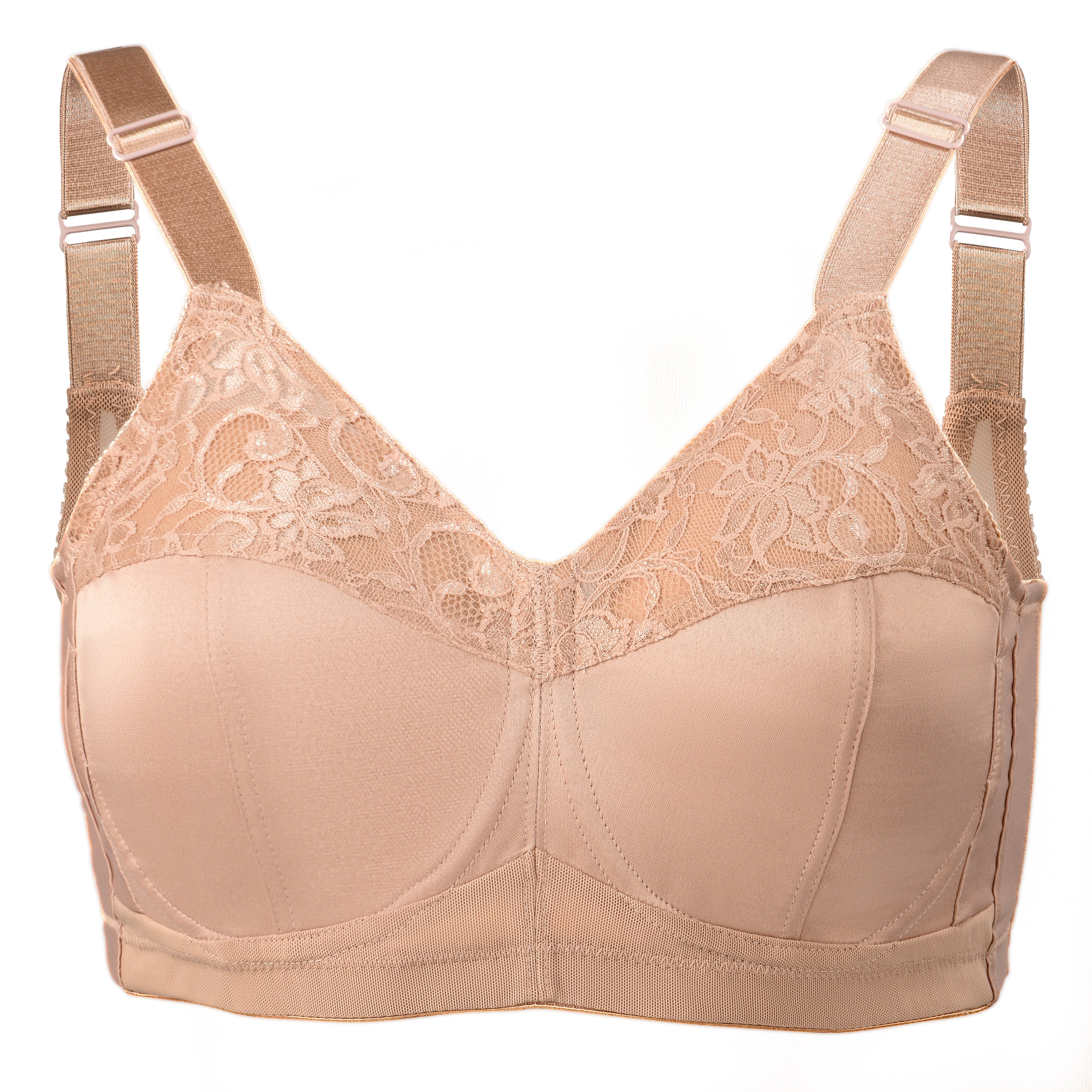 4003 Nude Mighty Minimizer Underwire Bra