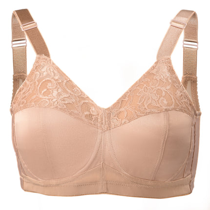 4003 Nude Mighty Minimizer Underwire Bra
