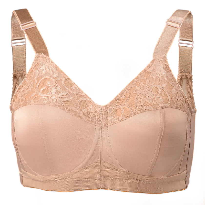 4003 Nude Mighty Minimizer Underwire Bra