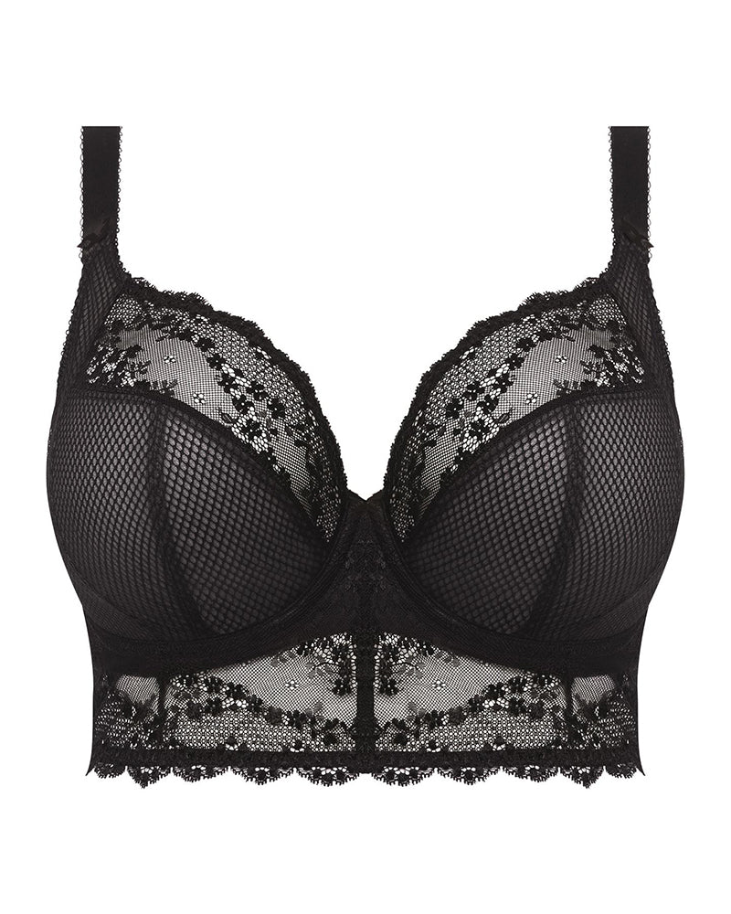 Elomi 4381 Charley Longline Lace Underwire Bra myselflingerie.com