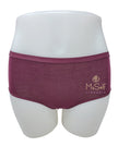 Gemsli 3324 Organic Cotton Plum Hipsters 3 Pk myselflingerie.com