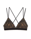 935204 Night Lace Encounter Velvet Trim Bralette myselflingerie.com
