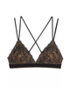 935204 Night Lace Encounter Velvet Trim Bralette myselflingerie.com