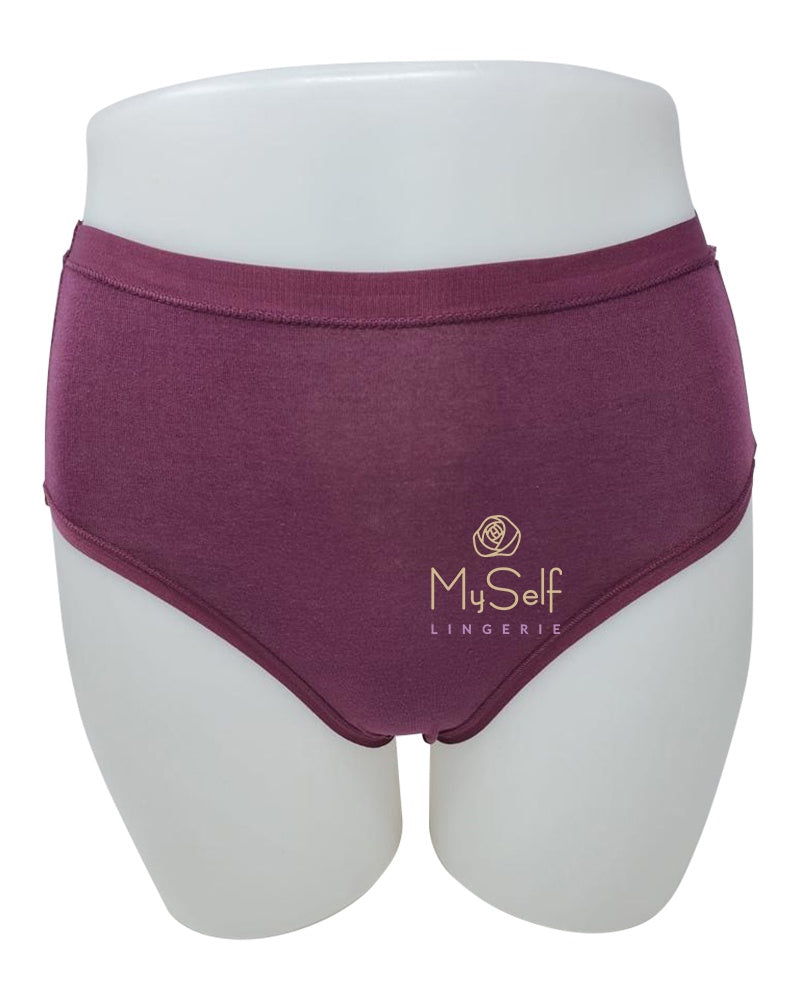Me Moi MU-1013 3pk Rosebud Cotton Briefs myselflingerie.com