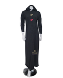 Chicolli Multi Color Shaped Buttons Morning Robe