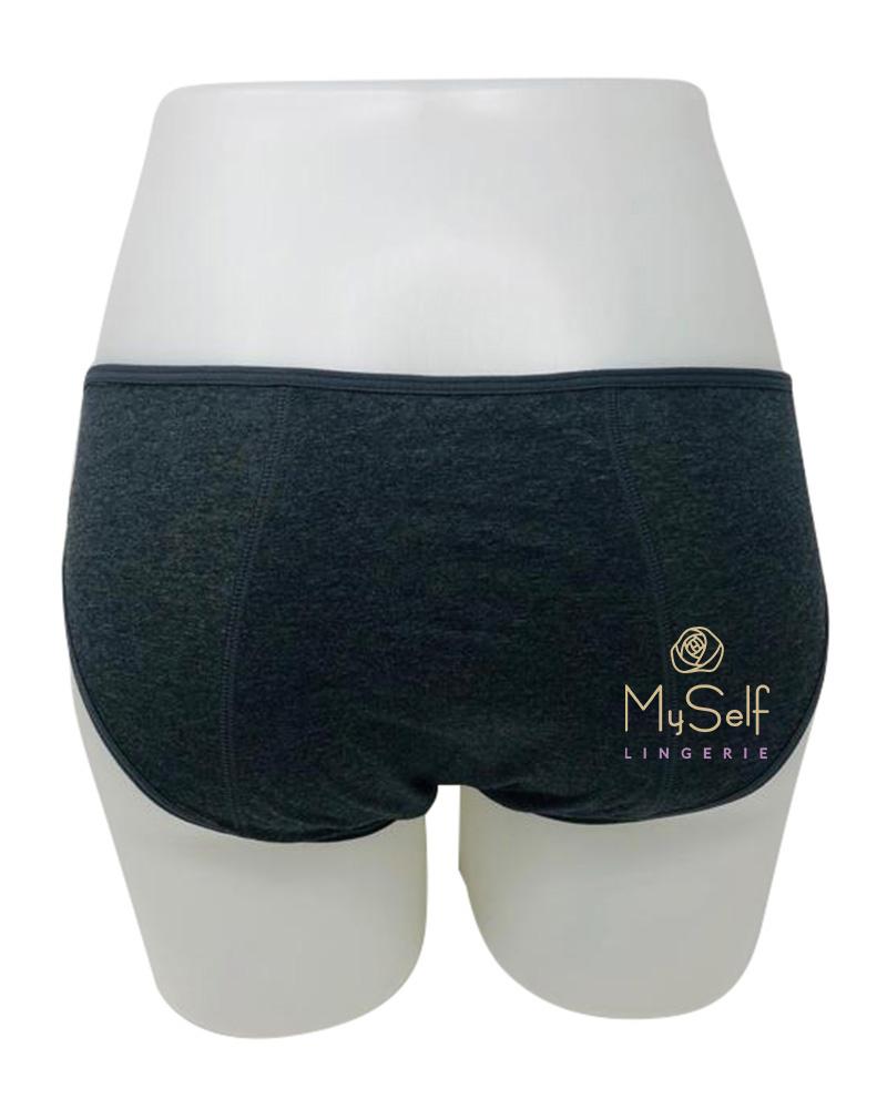 Gemsli 5016 Peridot Leak Proof Cotton Bikinis 3 Pack myselflingerie.com