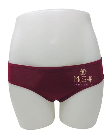 Gemsli 5016 Peridot Leak Proof Cotton Bikinis 3 Pack myselflingerie.com