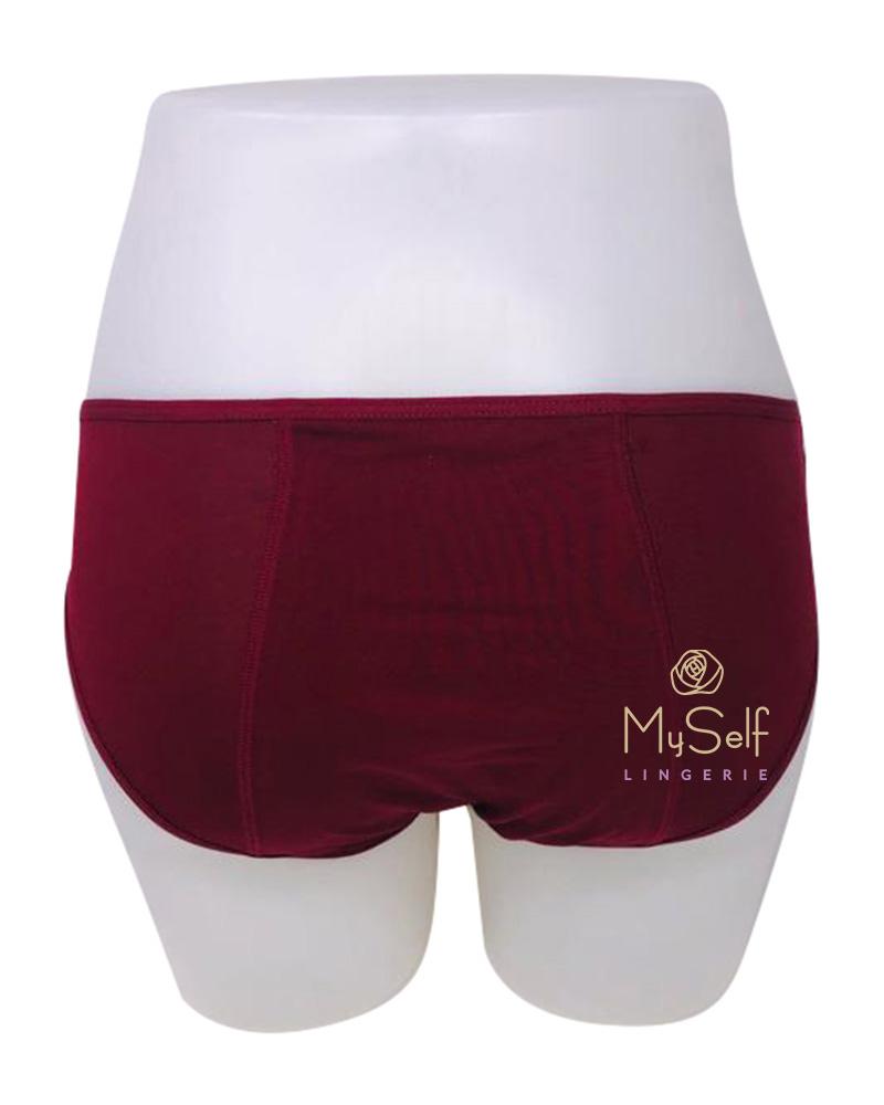 Gemsli 5016 Peridot Leak Proof Cotton Bikinis 3 Pack myselflingerie.com