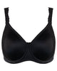 You 100-506 Black Sara Seamless Underwire Minimizer Bra myselflingerie.com