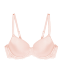 Wacoal Rose Dust/Angel Wing Lace Affair Molded Underwire Bra