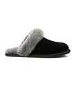 UGG 5661 Scuffette II Suede Slipper with Fur Trim myselflingerie.com