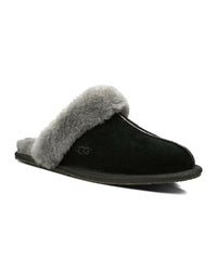 UGG 5661 Scuffette II Suede Slipper with Fur Trim myselflingerie.com