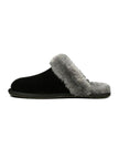 UGG 5661 Scuffette II Suede Slipper with Fur Trim myselflingerie.com