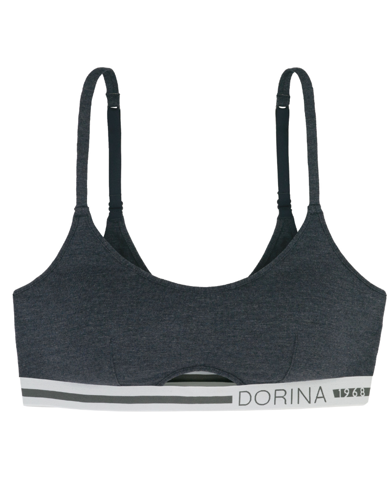 Dorina D000135 Ink Soft Modal Wire Free Pullover Sports Bra