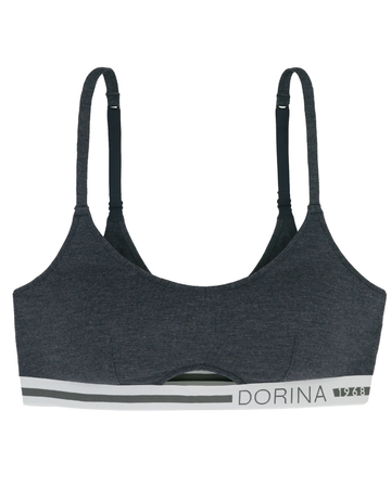 Dorina D000135 Ink Soft Modal Wire Free Pullover Sports Bra myselflingerie.com