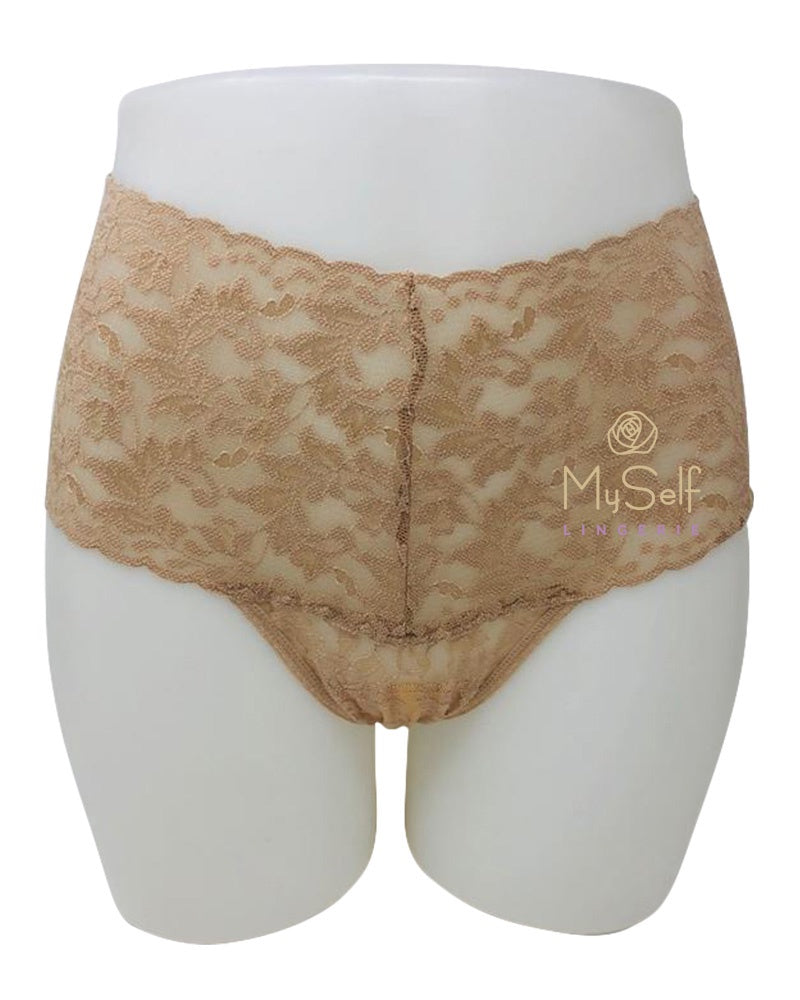 Hanky Panky 9K1926 One Size Fits All Lace Retro Thong MYSELFLINGERIE.COM