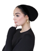 Tie Ur Knot Headscarf Volumizer Black myselflingerie.com