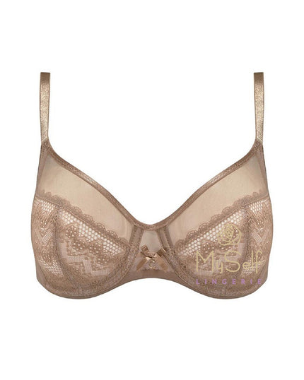 Chantelle 1571 3 Part Revele Moi Suede Underwire Bra myselflingerie.com