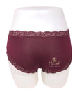 Fleur't 600 Modal Lace Trim Boyshorts MYSELFLINGERIE.COM