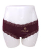 Fleur't 600 Modal Lace Trim Boyshorts MYSELFLINGERIE.COM