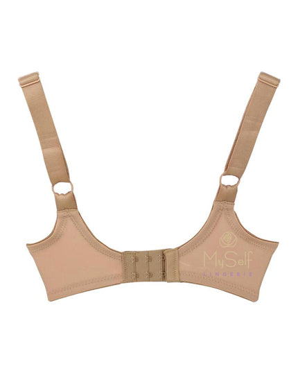 Va Bien 601 Nude Molded Minimizer Underwire Bra myselflingerie.com